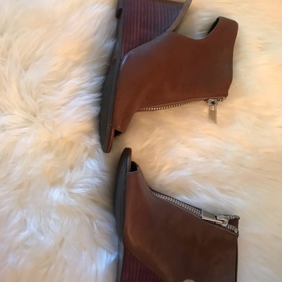 Nine West leather open toe bootie - Picture 5 of 6